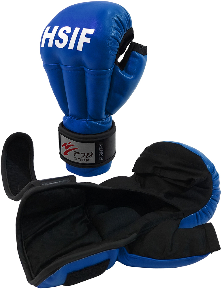 фото Перчатки для рукопашного боя fight-1 hsif рэй-спорт