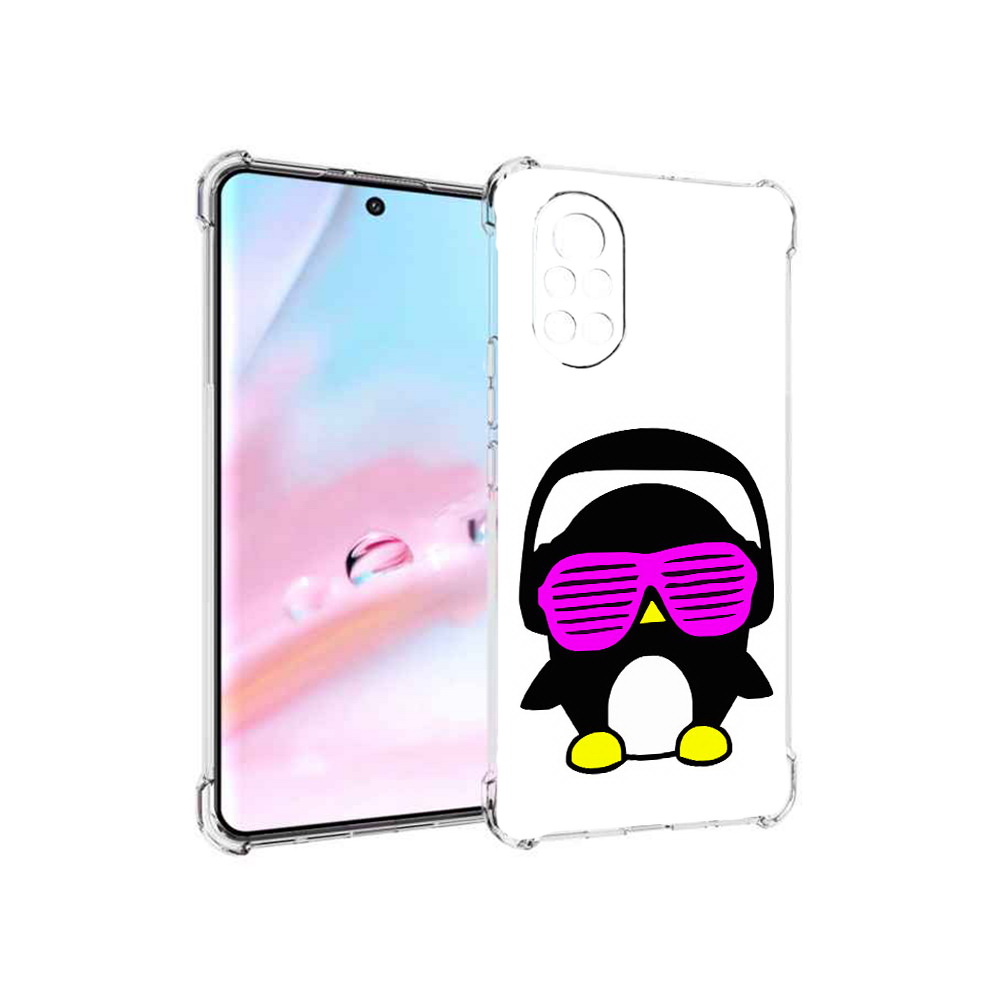 

Чехол MyPads пингвин для Huawei Nova 8 (ANG-LX1), Прозрачный, Tocco