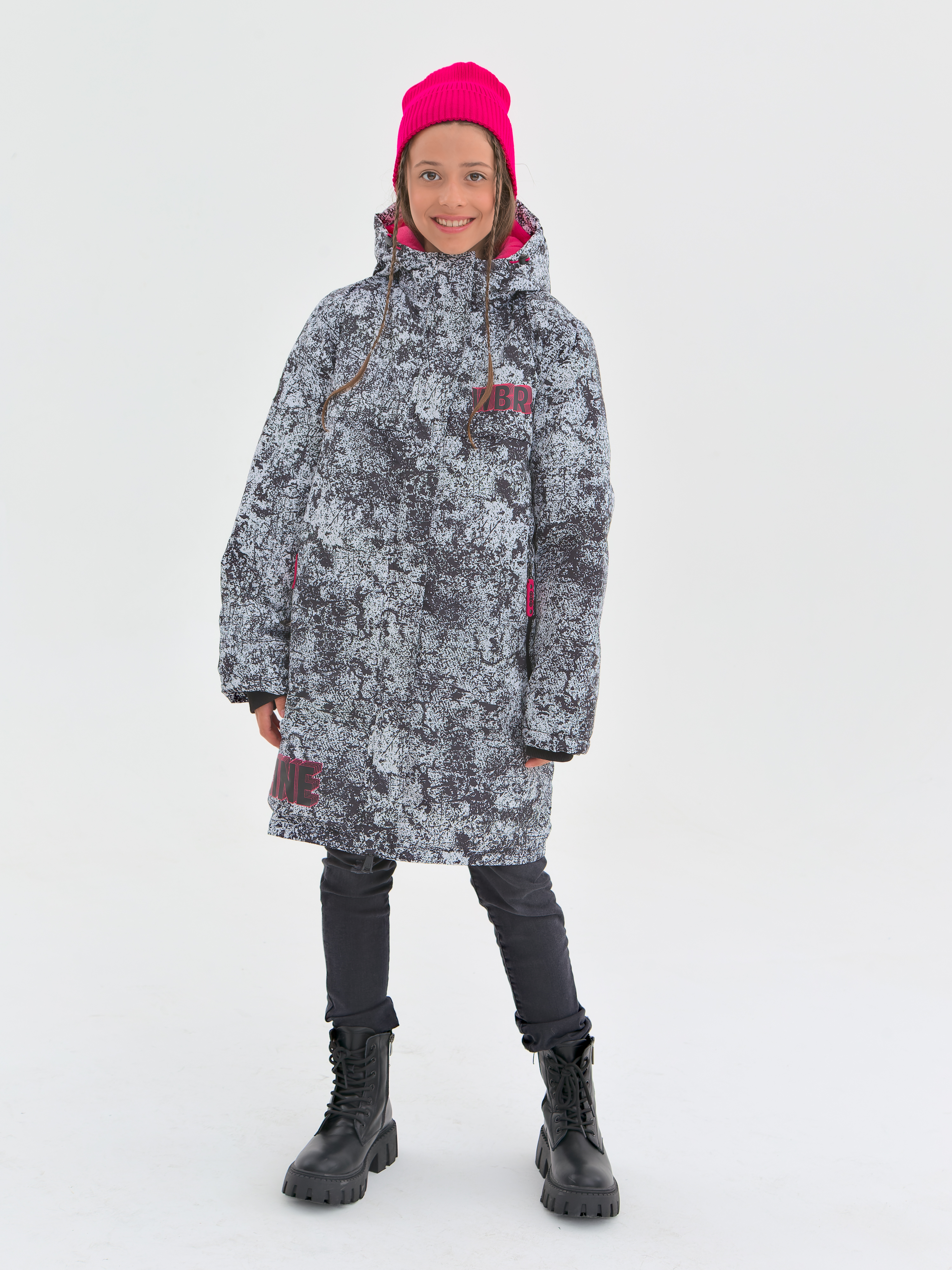 Куртка детская WBR 68-028 черный 134 6297₽