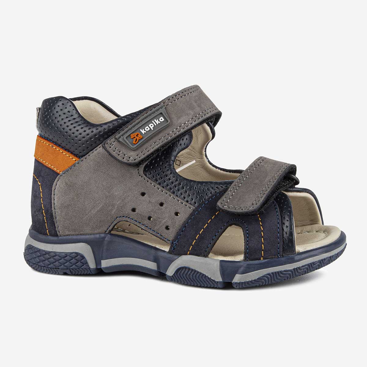 

Сандалии Kapika 31921т, серый-синий, 25, 31921т