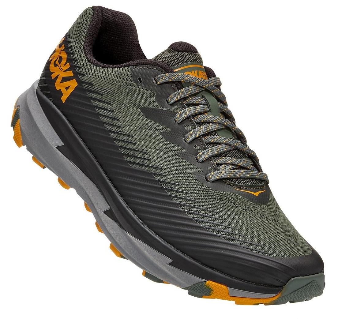 

Кроссовки мужские Hoka Torrent 2 M хаки 10 US, Torrent 2 M