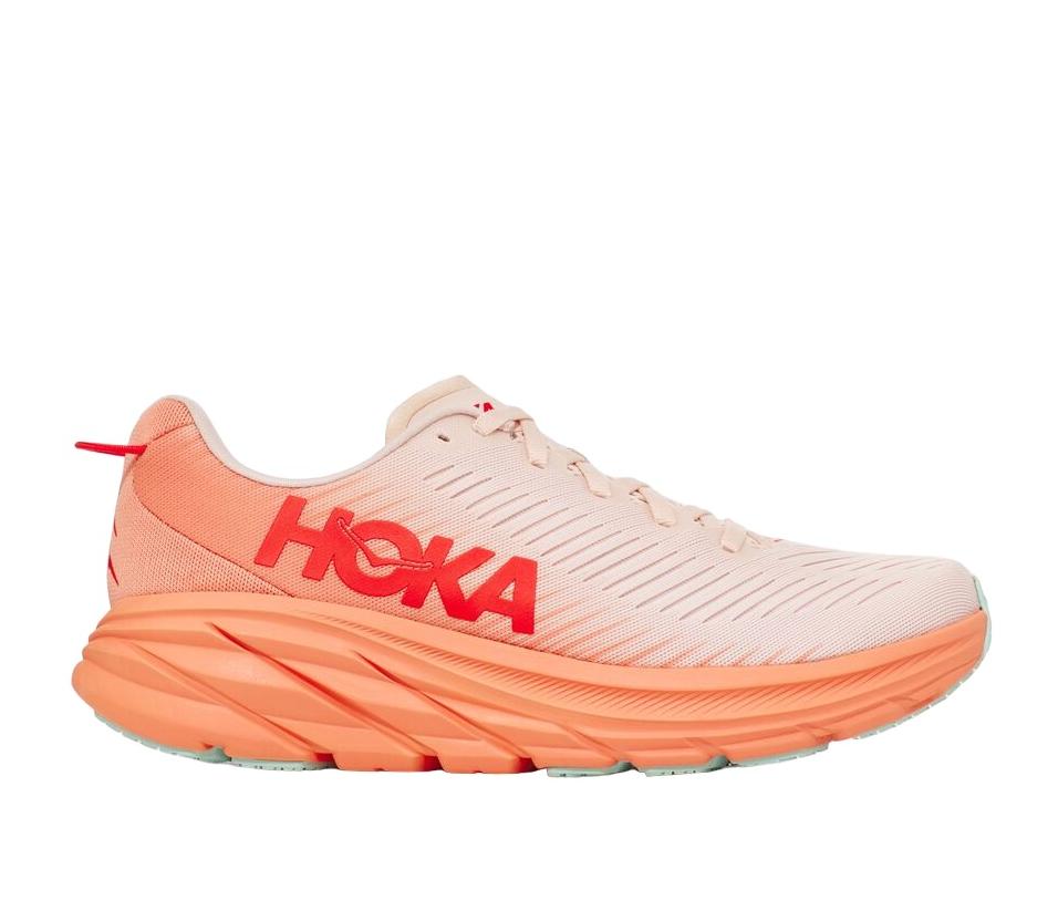 фото Кроссовки женские hoka rincon 3 w серые 8 us