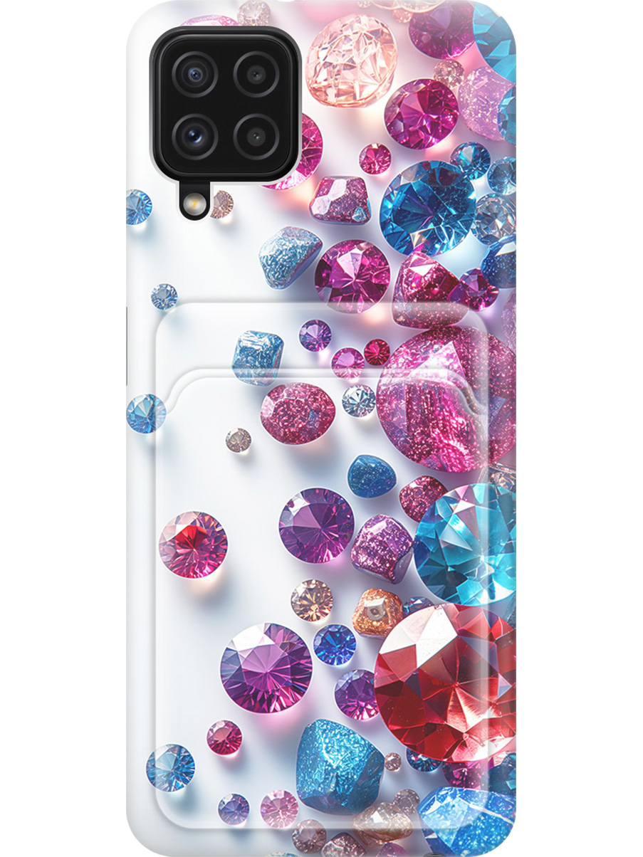 

Силиконовый чехол на Samsung Galaxy A22 / M32 / M22 с принтом 813594, Прозрачный;белый;розовый;синий, 730829531