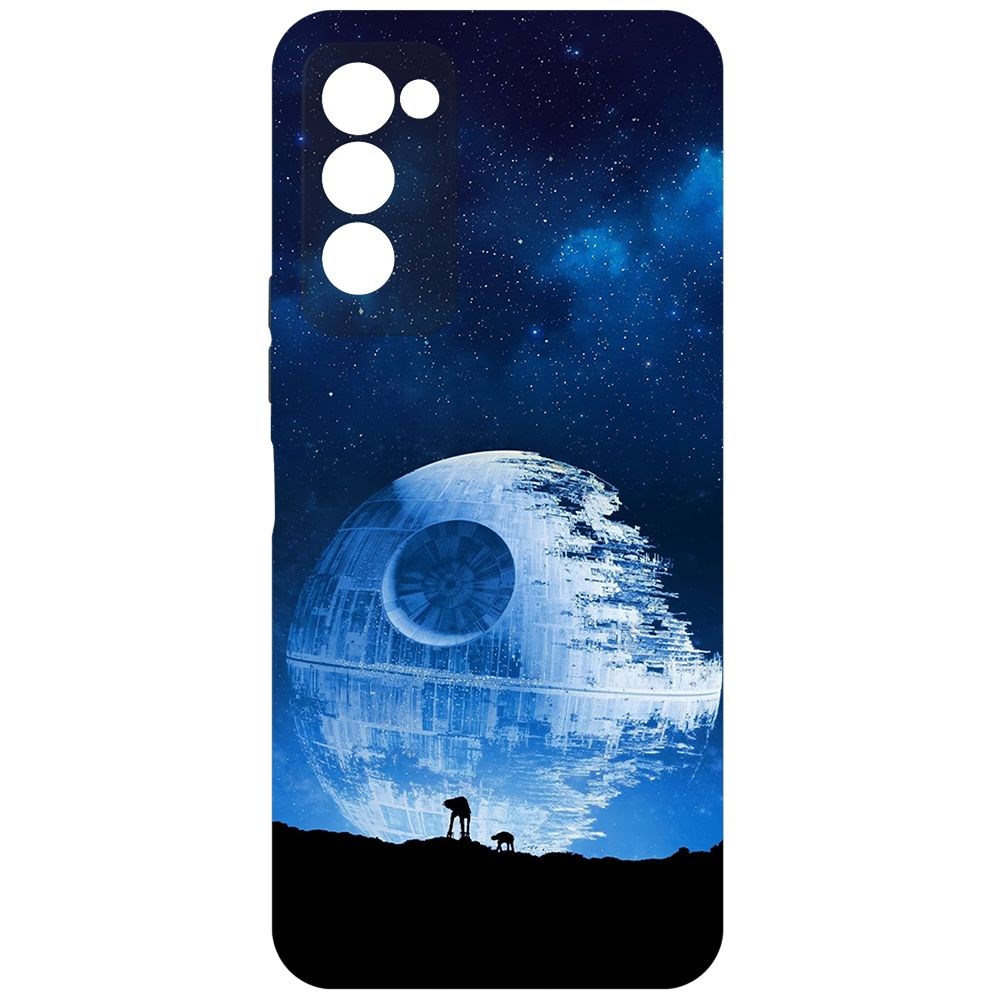 

Чехол-накладка Krutoff Soft Case Звездные Войны. Звезда смерти для Tecno Camon 18 черный