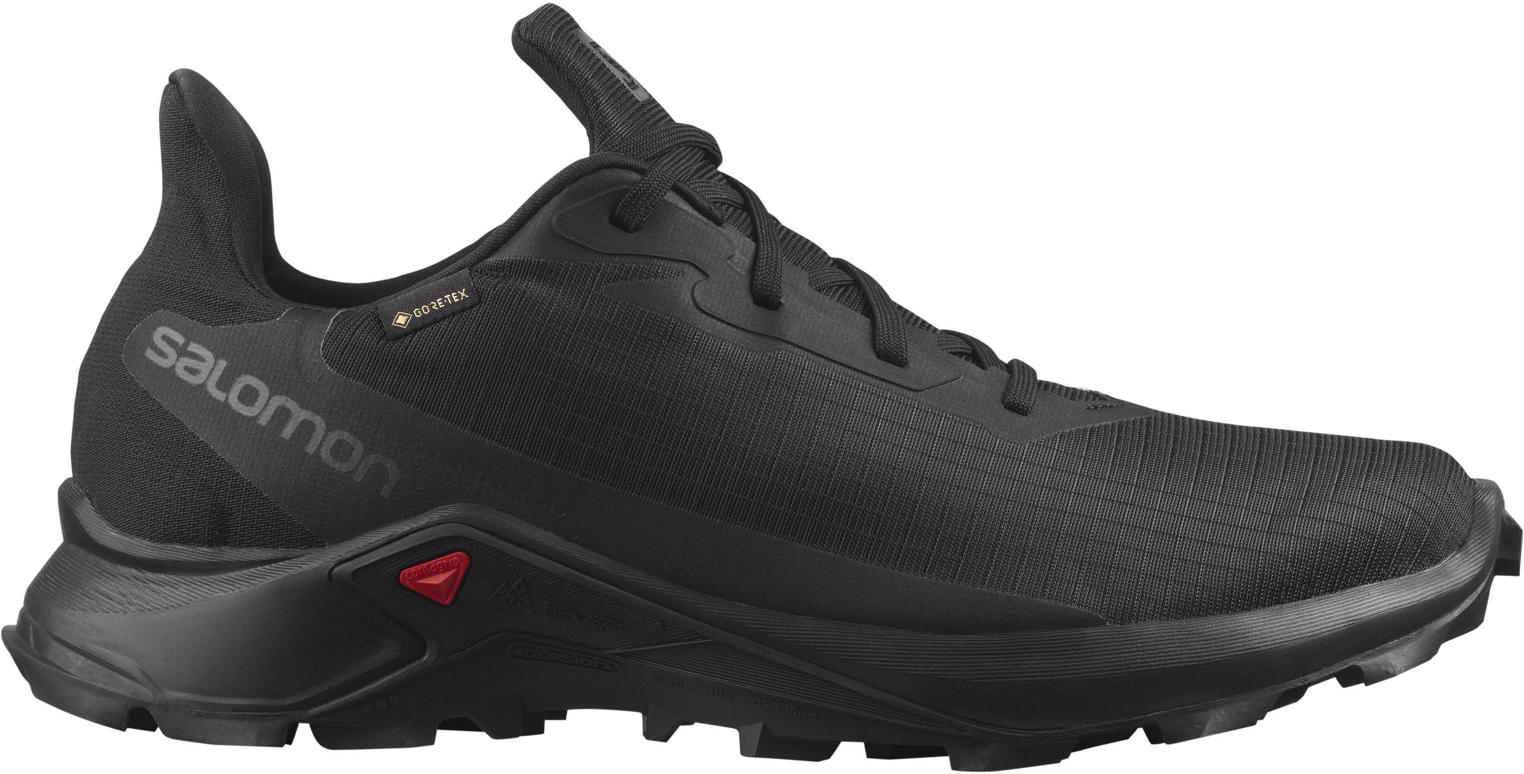 

Кроссовки мужские Salomon Alphacross 3 Gtx черные 7 UK, Черный, Alphacross 3 Gtx