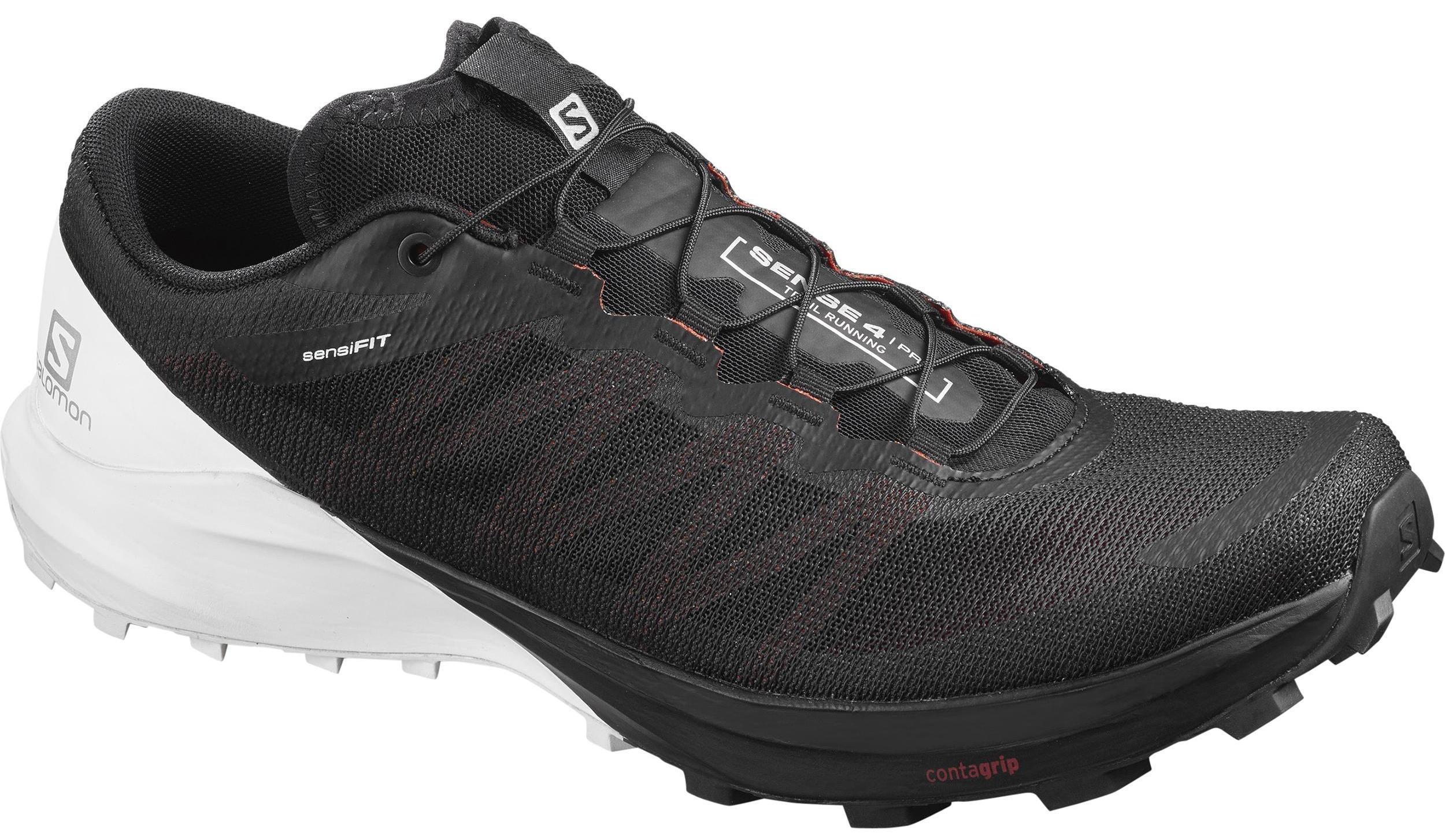 

Кроссовки мужские Salomon Sense 4 /Pro черные 11.5 UK, Sense 4 /Pro