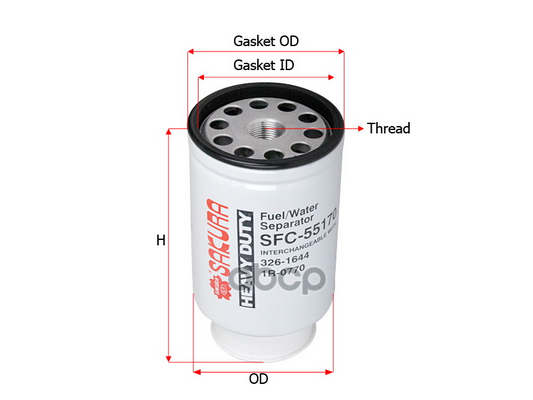 

Фильтр топливный Sakura SFC55170