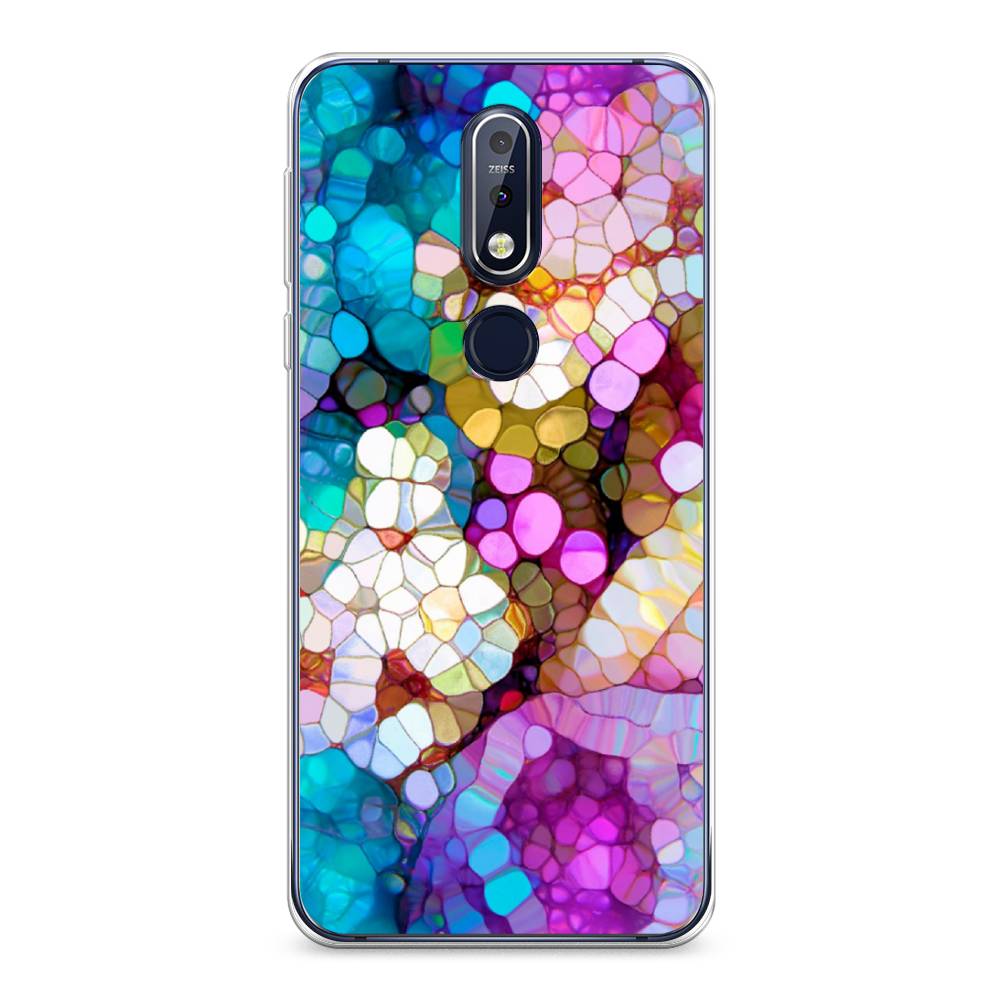 

Чехол Awog на Nokia 7.1 / Нокиа 7.1 "Калейдоскоп", 122050-3