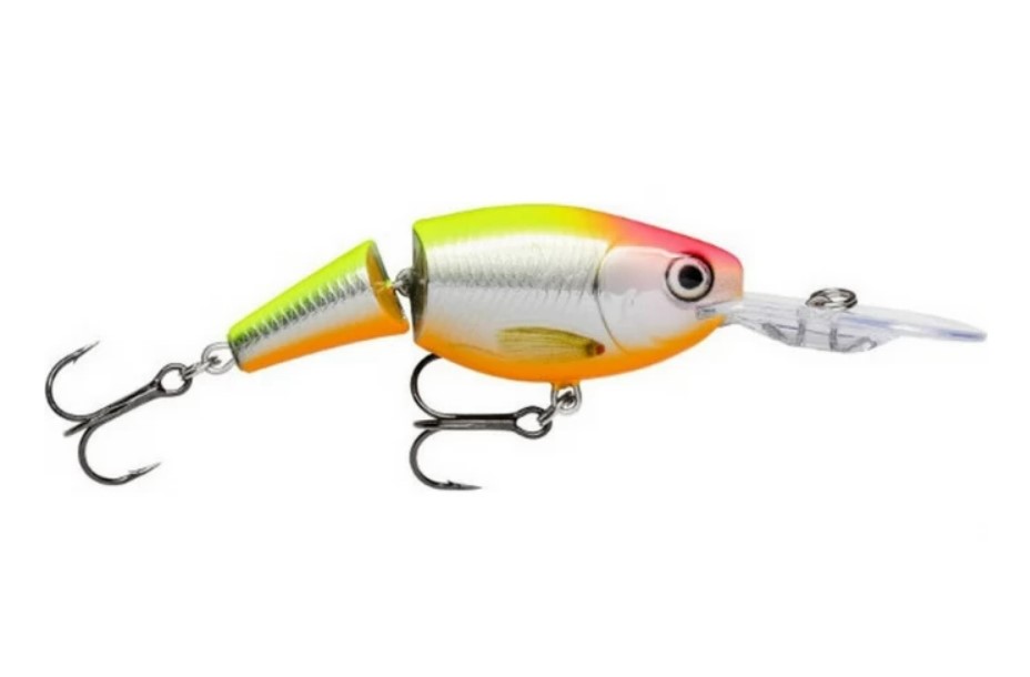 

Воблер суспендер Rapala Jointed Shad Rap JSR07-CLN (2,1м-4,5м, 7 см 13 гр), Желтый;красный;белый, Jointed Shad Rap