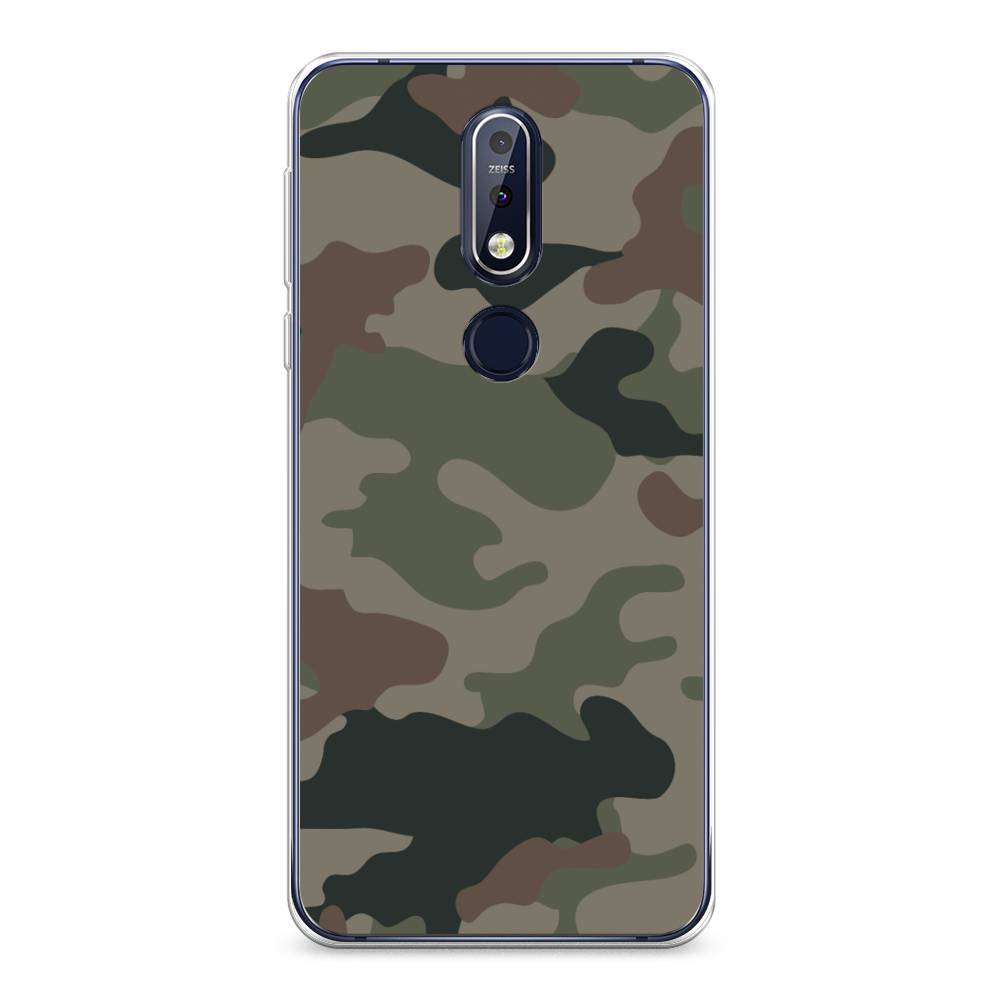 

Чехол Awog на Nokia 7.1 / Нокиа 7.1 "Камуфляж 1", 122050-5