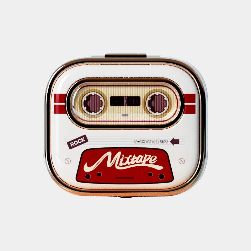 Беспроводные наушники Rock Retro Style TWS Earphone Retro Mix Tape