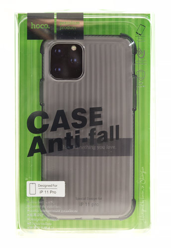 фото Накладка hoco soft armor series tpu protective case для iphone 11 pro черная