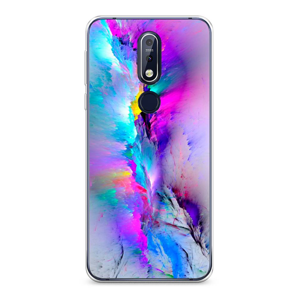 

Чехол Awog на Nokia 7.1 / Нокиа 7.1 "Абстракция 29", 122050-3