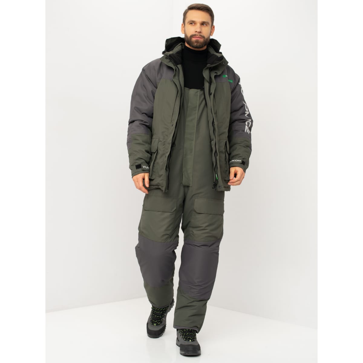 

Костюм зимний Huntsman Yukon Ice ткань Cat's eye цвет Хаки 48-50 182-188, Yukon Ice
