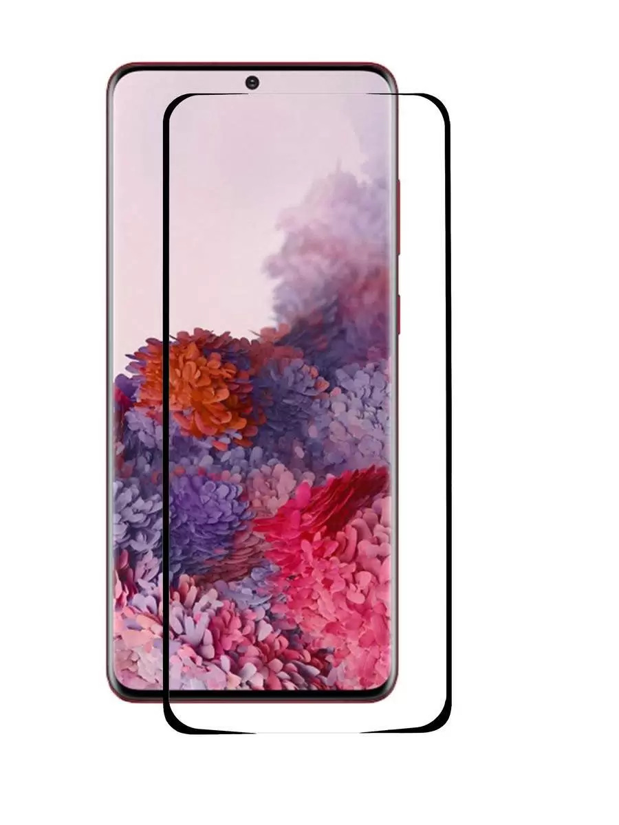 

Защитное стекло для Samsung Galaxy S20 Plus 3D полный клей без выреза, черный