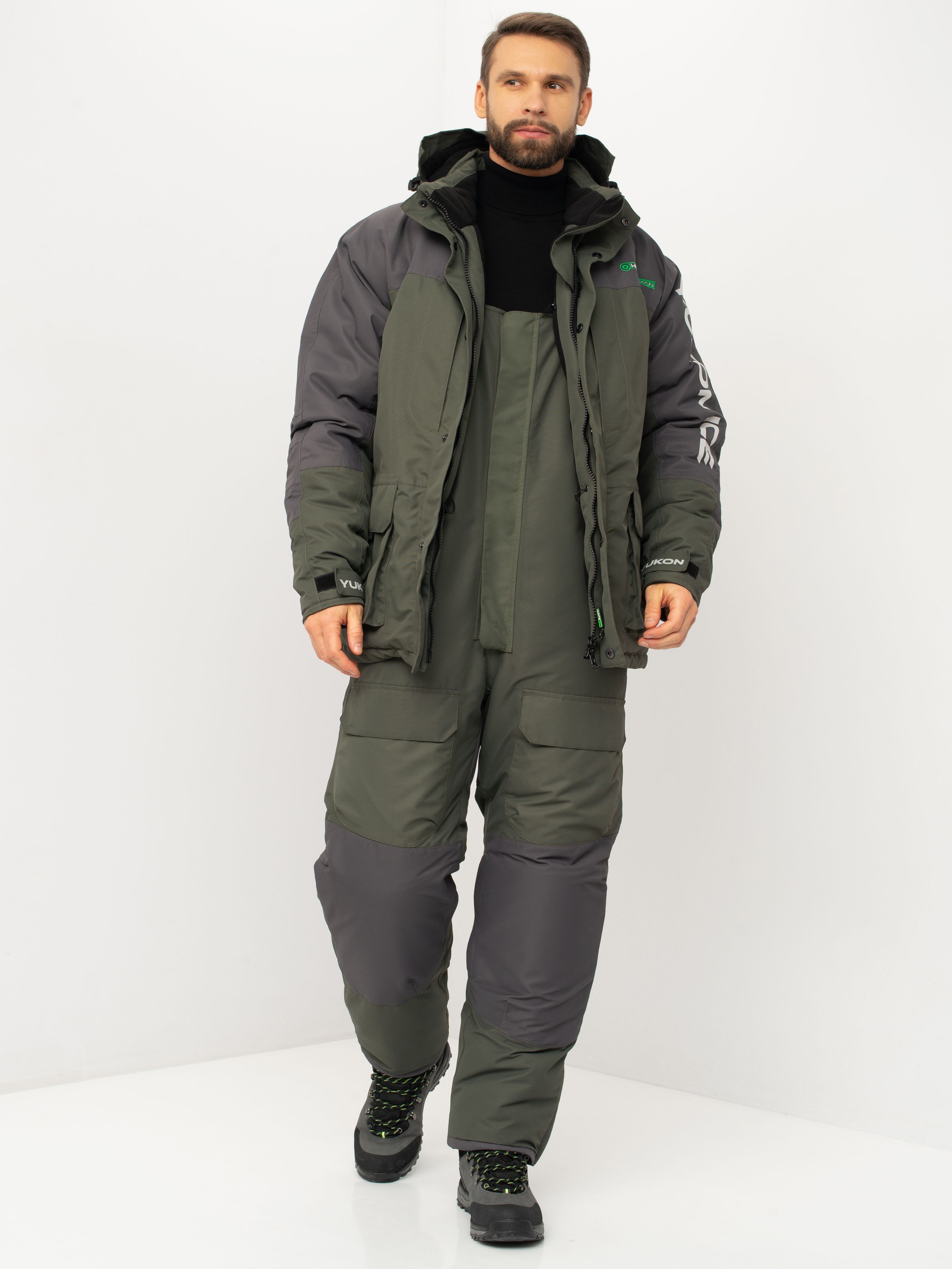 

Костюм зимний Huntsman Yukon Ice ткань Cat's eye цвет Хаки 60-62/170-176, Yukon Ice