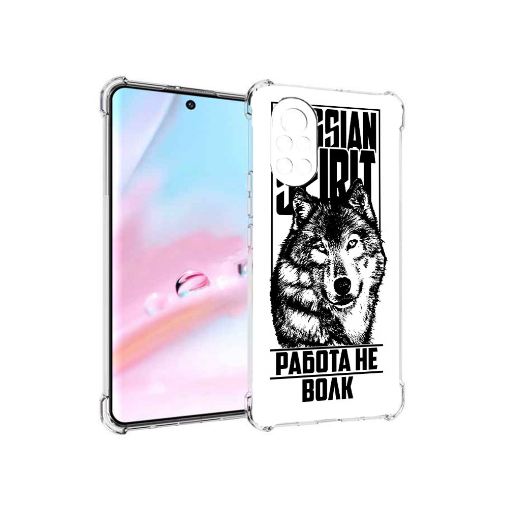 

Чехол MyPads работа не волк для Huawei Nova 8 (ANG-LX1), Прозрачный, Tocco