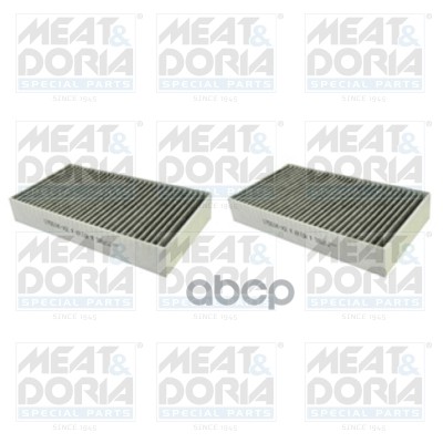 

MEAT DORIA 17551K-X2 Фильтр салона 17551K-X2 1шт