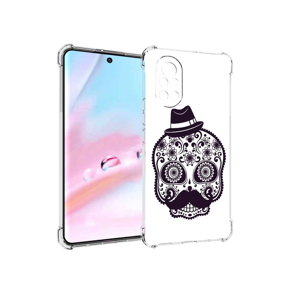 

Чехол MyPads разрисованный скелет для Huawei Nova 8 (ANG-LX1), Прозрачный, Tocco