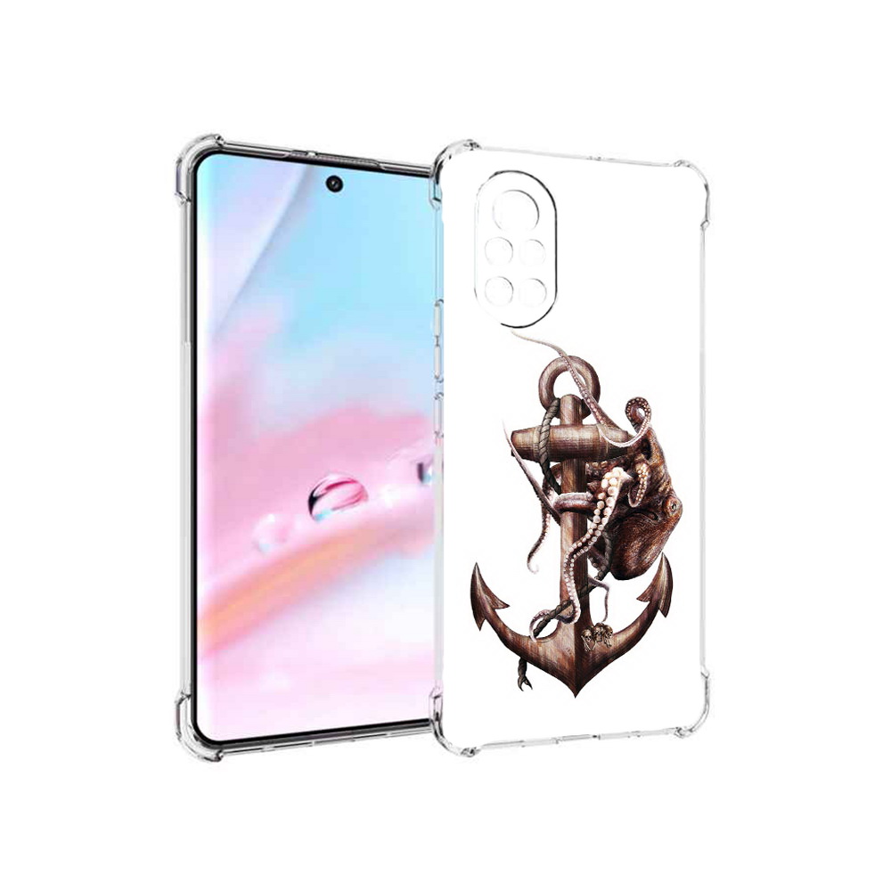 

Чехол MyPads ржавый якорь для Huawei Nova 8 (ANG-LX1), Прозрачный, Tocco
