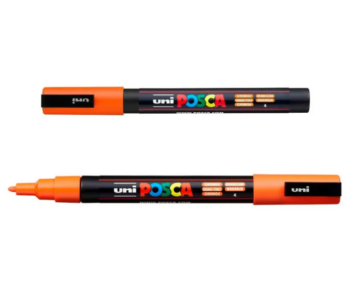 

Маркер Uni Posca 3M 0,9-1,3мм, Оранжевый