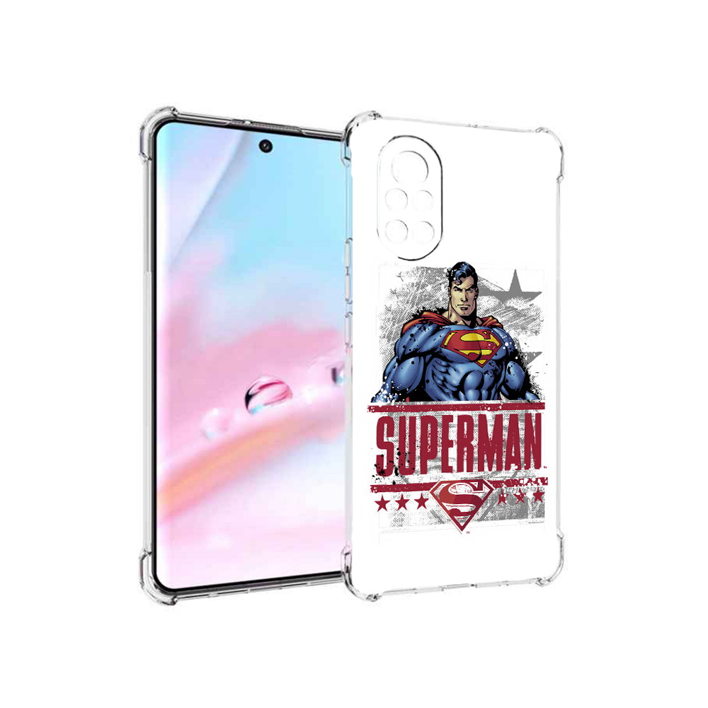 

Чехол MyPads рисунок супермен для Huawei Nova 8 (ANG-LX1), Прозрачный, Tocco