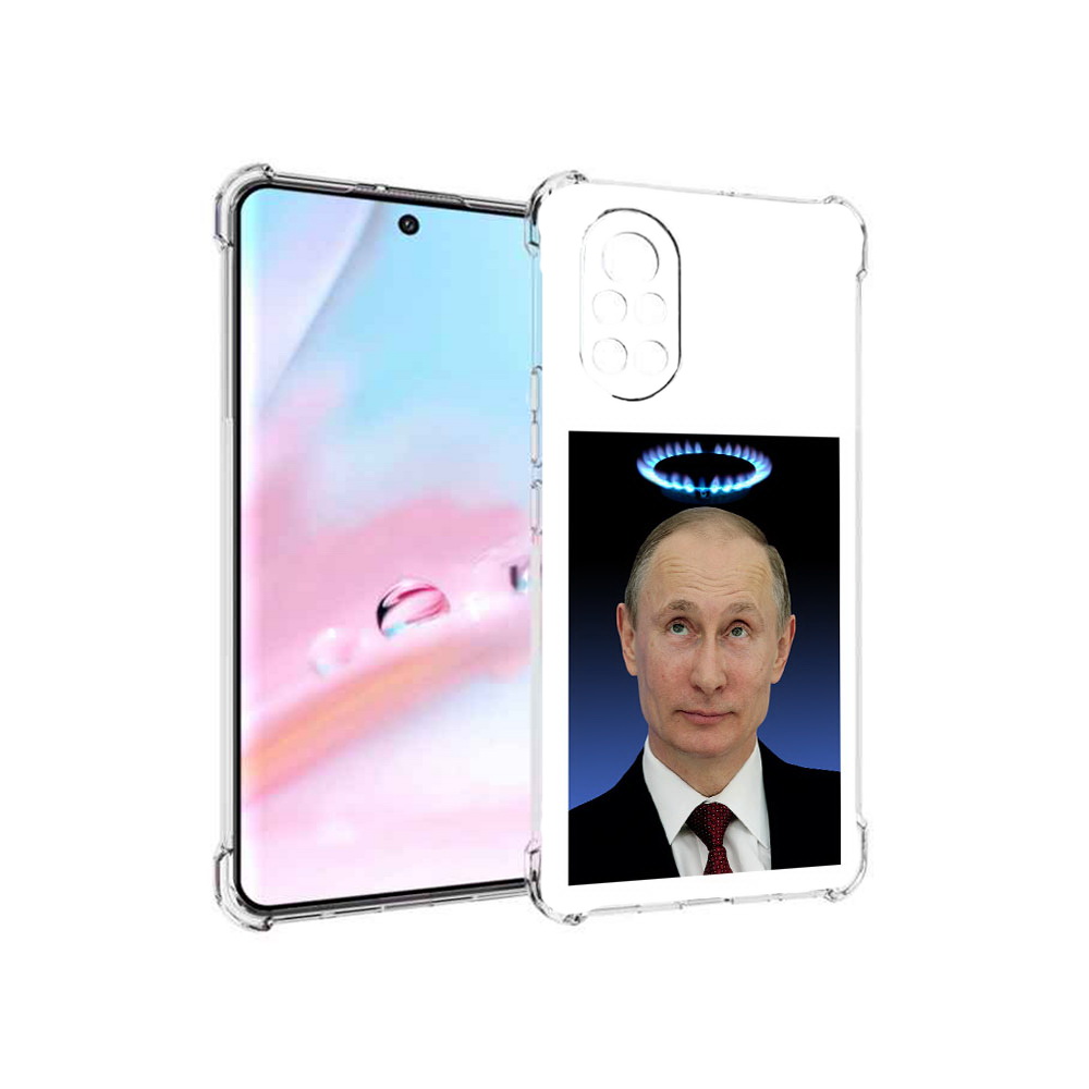 

Чехол MyPads святой газ для Huawei Nova 8 (ANG-LX1), Прозрачный, Tocco