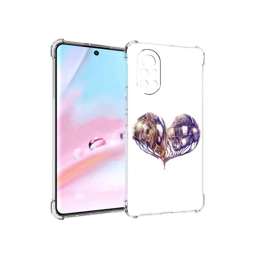 

Чехол MyPads сердце абстракция для Huawei Nova 8 (ANG-LX1), Прозрачный, Tocco