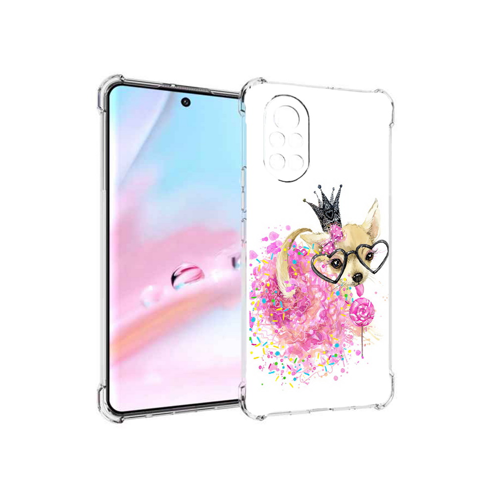 

Чехол MyPads сладкая принцесса для Huawei Nova 8 (ANG-LX1), Прозрачный, Tocco
