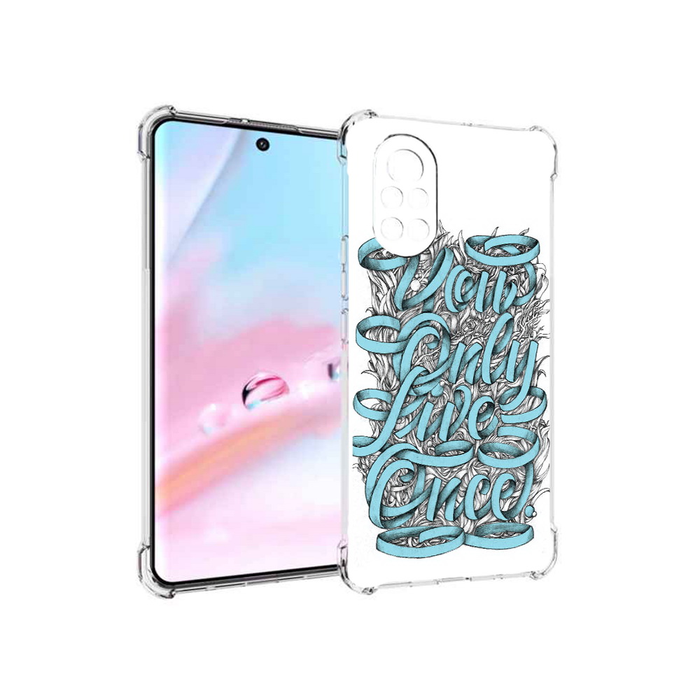 

Чехол MyPads слова из ленты абстракция для Huawei Nova 8 (ANG-LX1), Прозрачный, Tocco