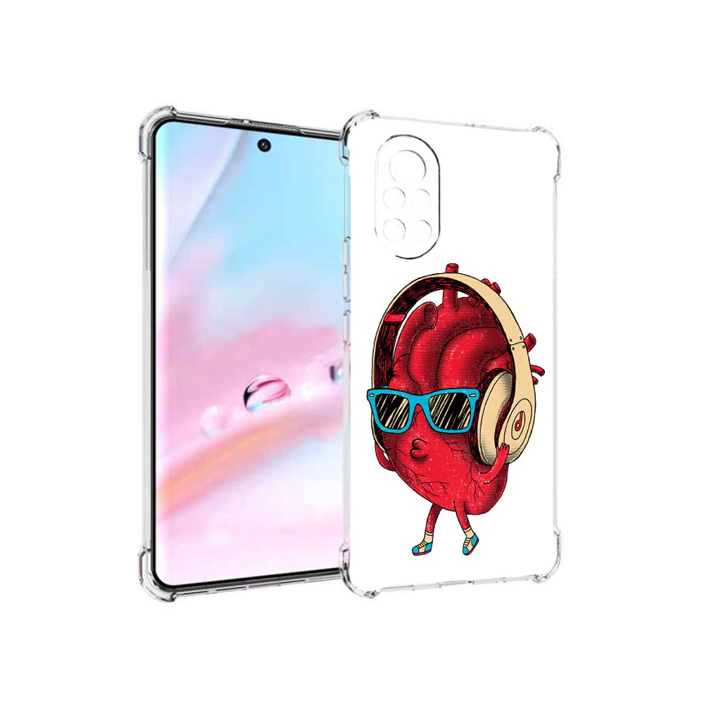 

Чехол MyPads слушай сердце для Huawei Nova 8 (ANG-LX1), Прозрачный, Tocco