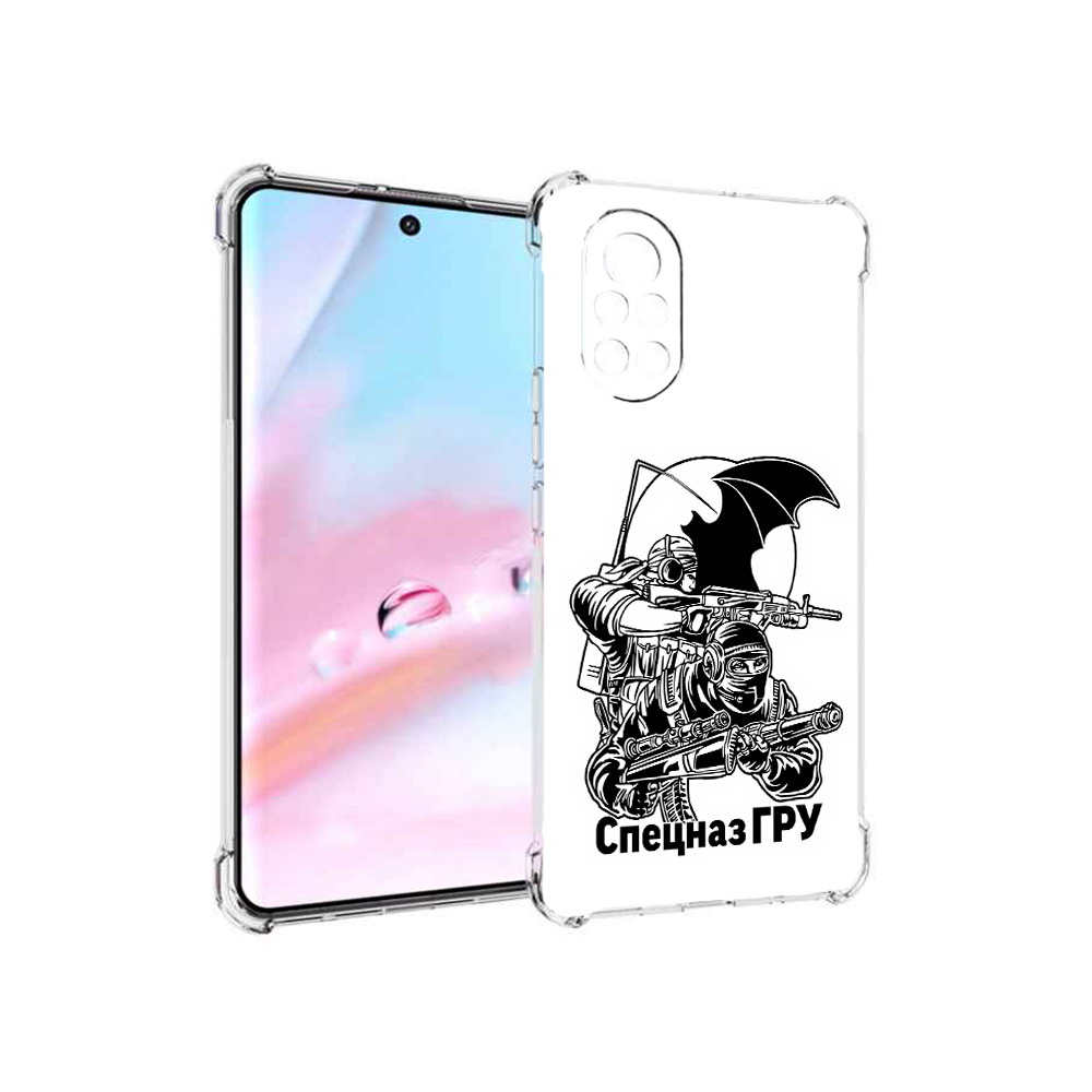 

Чехол MyPads спецназ гру для Huawei Nova 8 (ANG-LX1), Прозрачный, Tocco