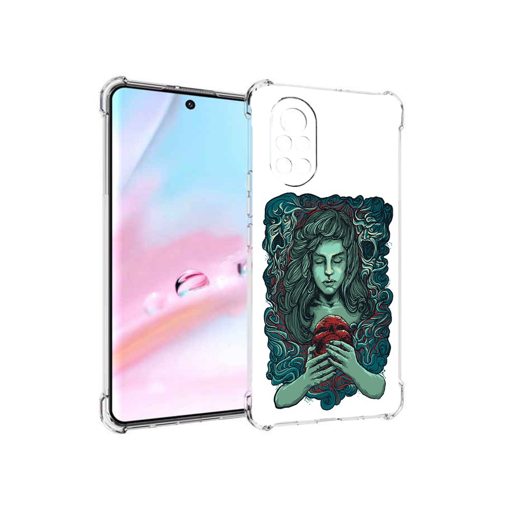 

Чехол MyPads спящая девушка для Huawei Nova 8 (ANG-LX1), Прозрачный, Tocco