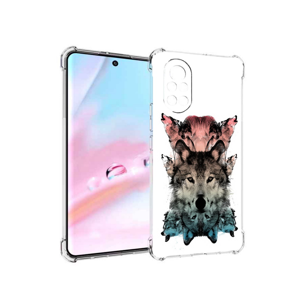 

Чехол MyPads стая для Huawei Nova 8 (ANG-LX1), Прозрачный, Tocco