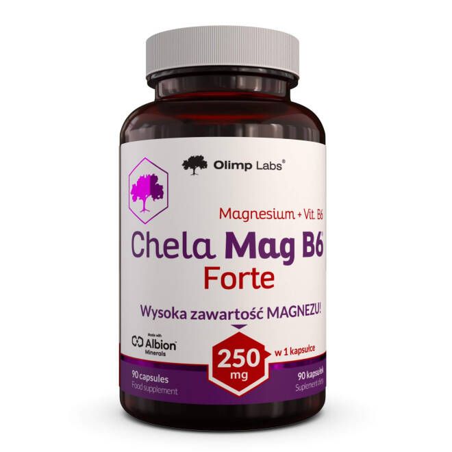 Витаминно-минеральный комплекс, Olimp Labs Chela-Mag B6 forte, 90 капсул