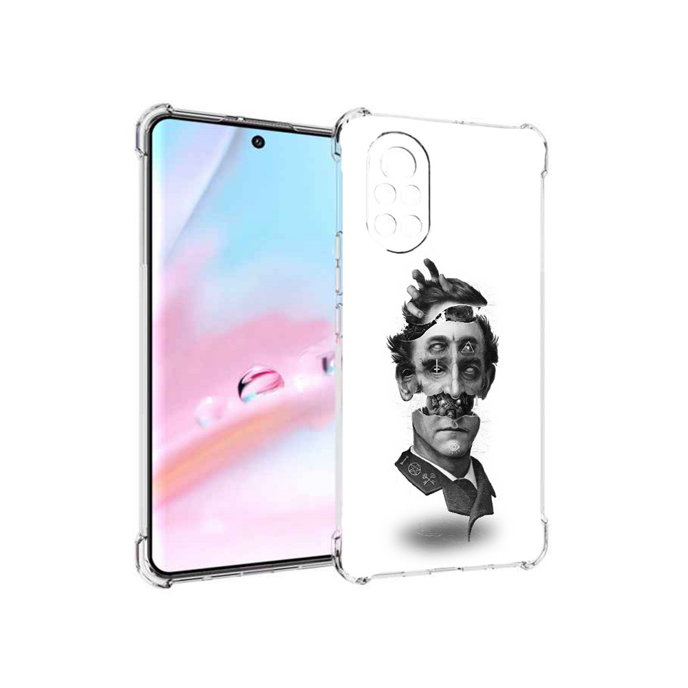 

Чехол MyPads страшное лицо абстракция для Huawei Nova 8 (ANG-LX1), Прозрачный, Tocco