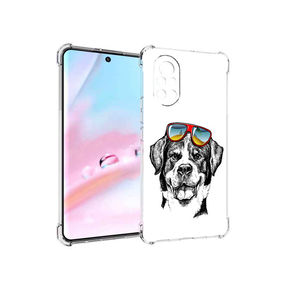 

Чехол MyPads счастливая собака для Huawei Nova 8 (ANG-LX1), Прозрачный, Tocco