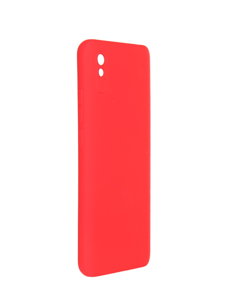 Чехол Pero для Xiaomi Redmi 9A Liquid Silicone Red PCLS-0077-RD