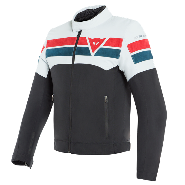 фото Dainese куртка текстильная dainese 8-track tex black/ice/red (р.56)