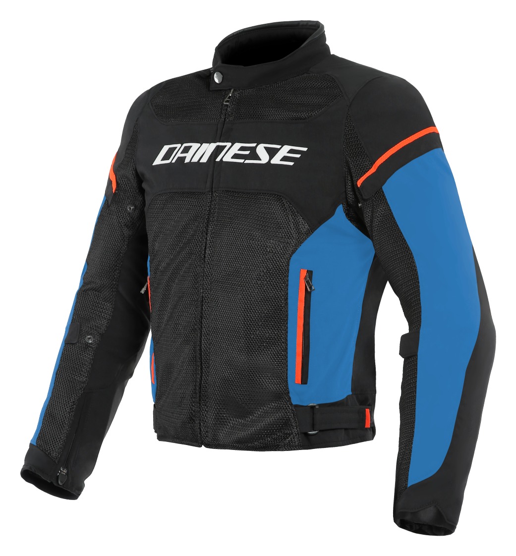 фото Dainese куртка текстильная dainese air frame d1 tex black/light-blue/fluo-red (р.60)