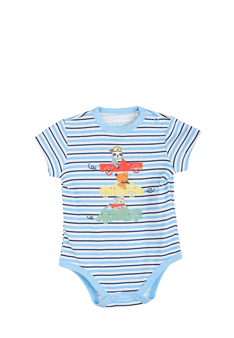 

Боди детское Kari baby SS21B00400307 голубой р.68, SS21B00400307