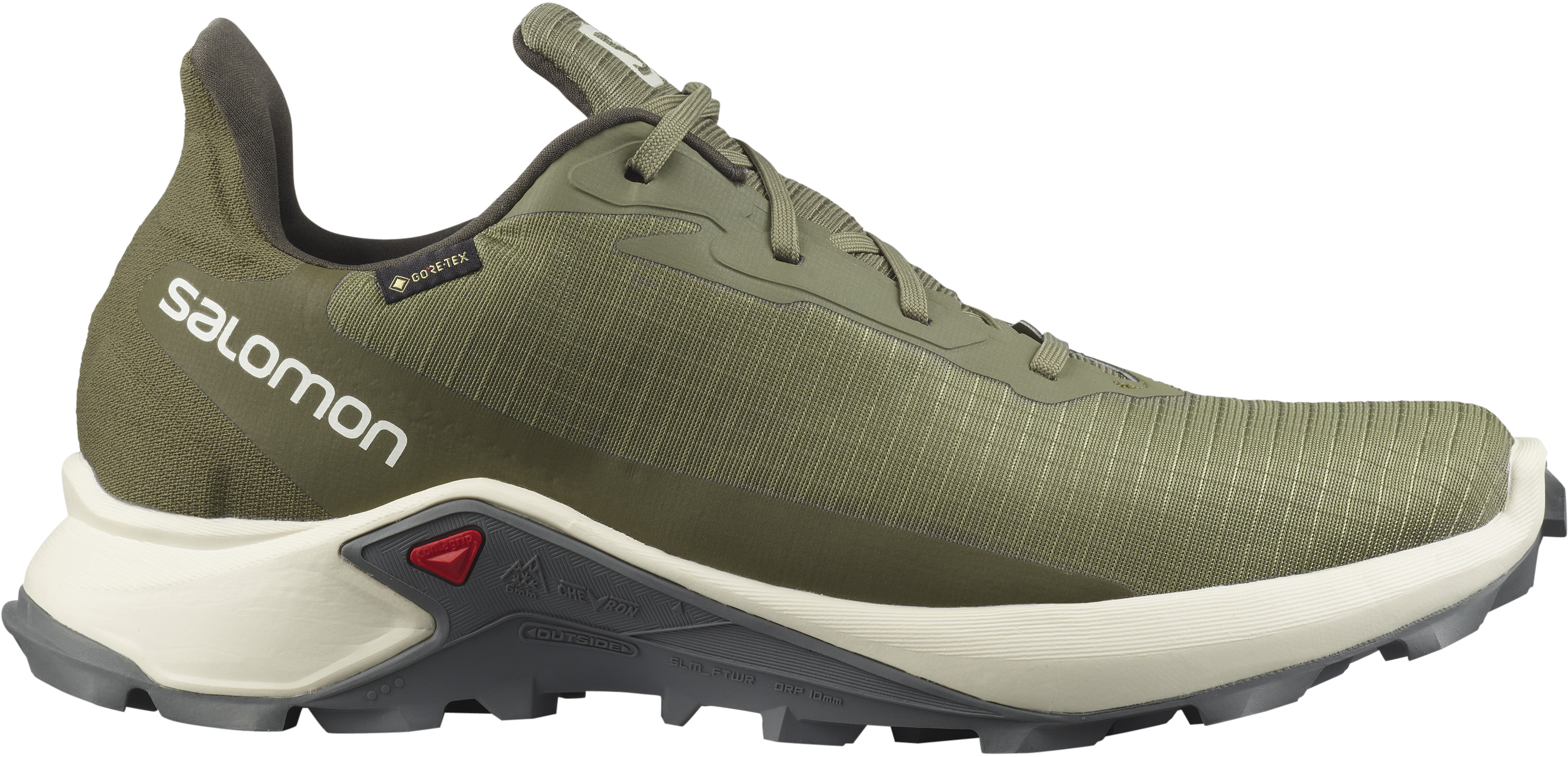 

Кроссовки мужские Salomon Alphacross 3 Gtx хаки 9 UK, Alphacross 3 Gtx