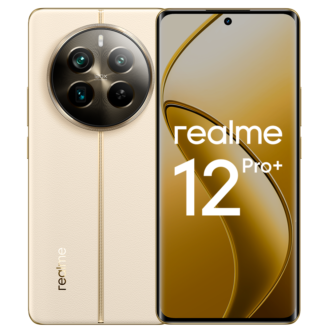 

Смартфон Realme RMX3840 12 Pro+ 5G 8/256Gb бежевый песок, 12 Pro+ 5G