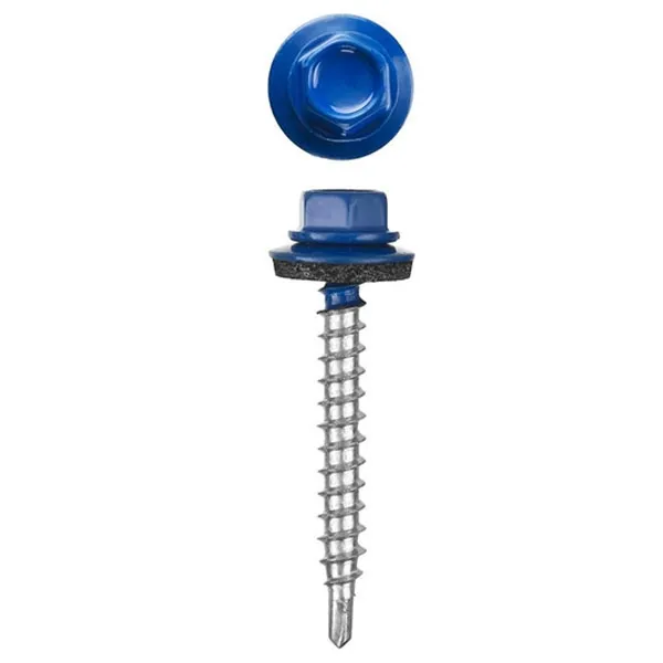 

Саморез кровельный FIXXTOOLS крашенный RAL5005 синий 5.5х25мм 200шт