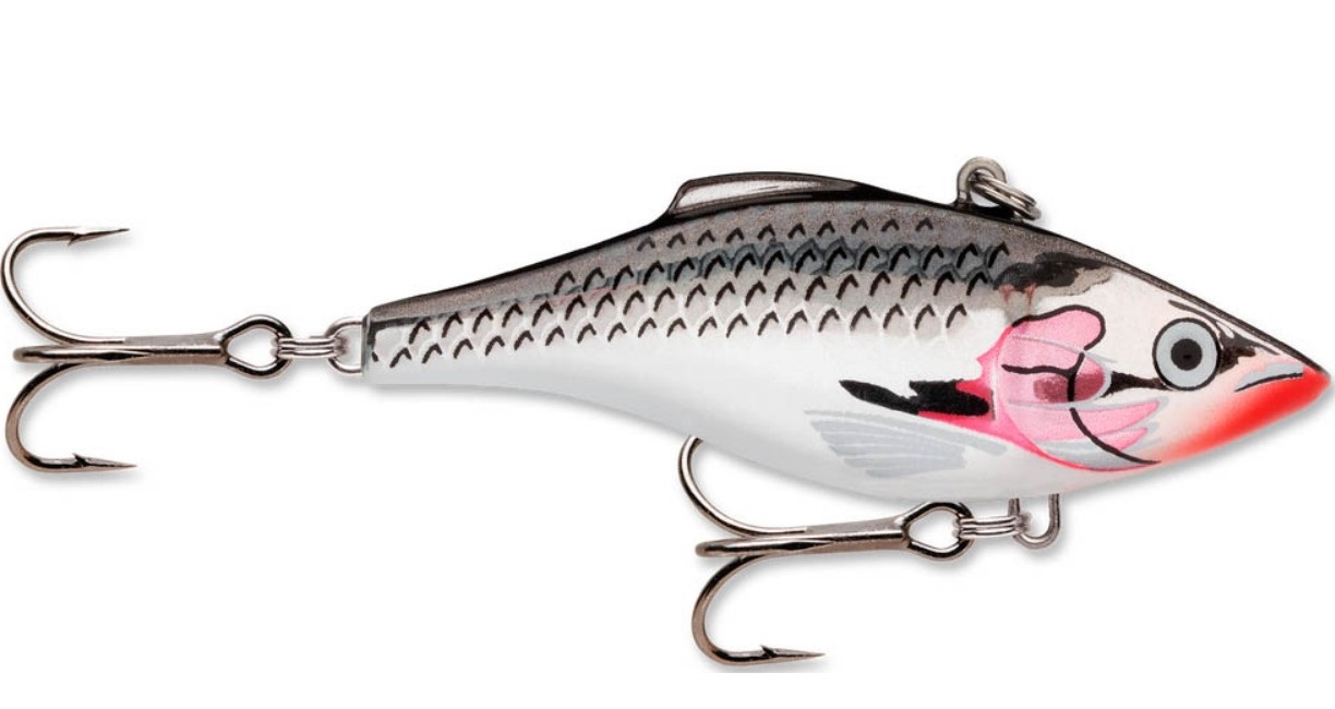 

Воблер тонущий Rattliin' Rapala RNR04-S (Переменное, 4 см 6 г), Серебристый, Rattliin' Rapala