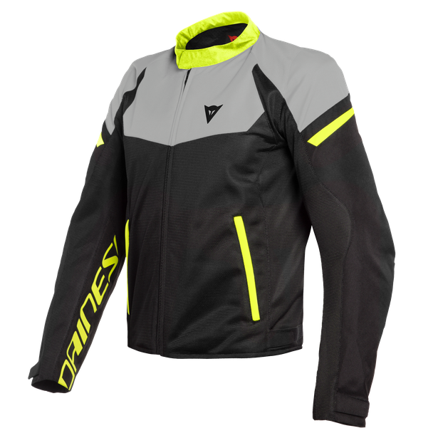 фото Dainese куртка текстильная dainese bora air tex black/magnesio-matt/fluo-yellow (р.54)