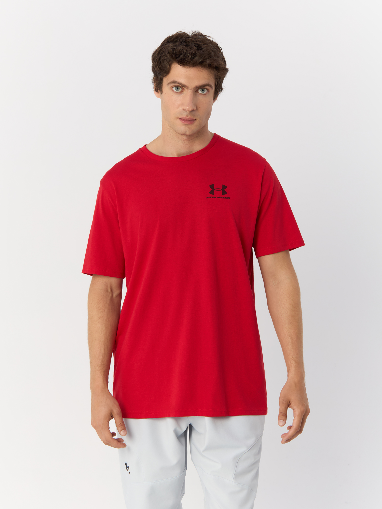 

Футболка Under Armour Sportstyle Left Chest SS мужская красно-чёрная, размер MD, 1326799, Красный, Sportstyle Left Chest SS