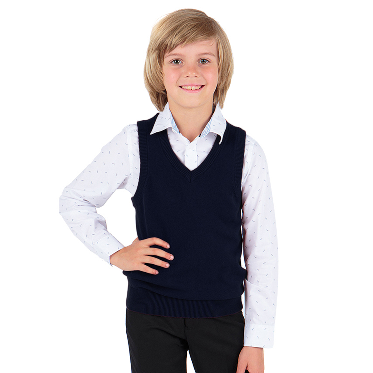 

Жилет Leader Kids School синий р.122, GL001328443
