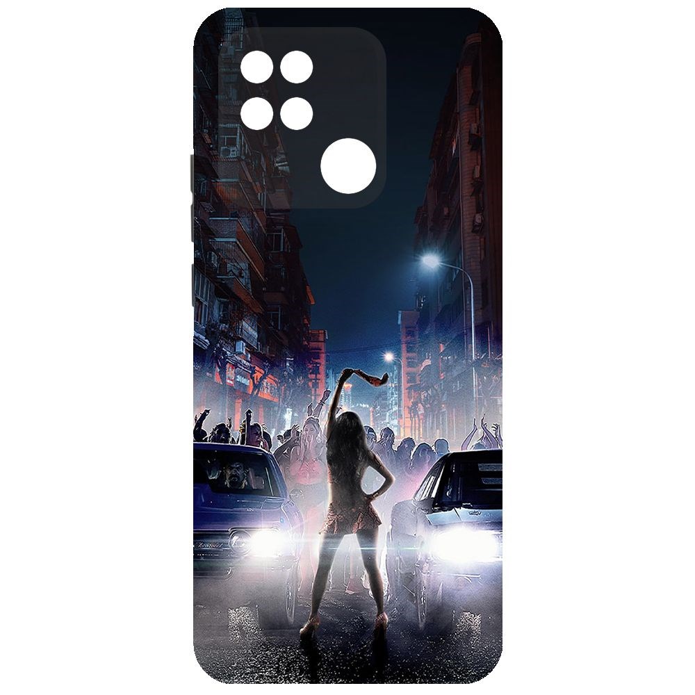 

Чехол-накладка Krutoff Soft Case Форсаж. Стритрейсинг для Xiaomi Redmi 10C черный