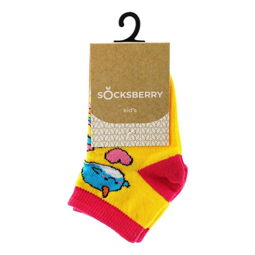 

Носки детские Socksberry, Радуга на желтом, р. 18, Желтый